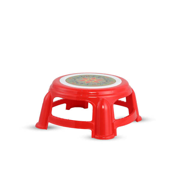 Round Stool Mini - Red