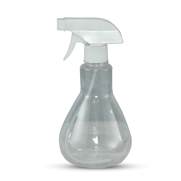 Round Sanitizer Bottle With Trigger-450 ML