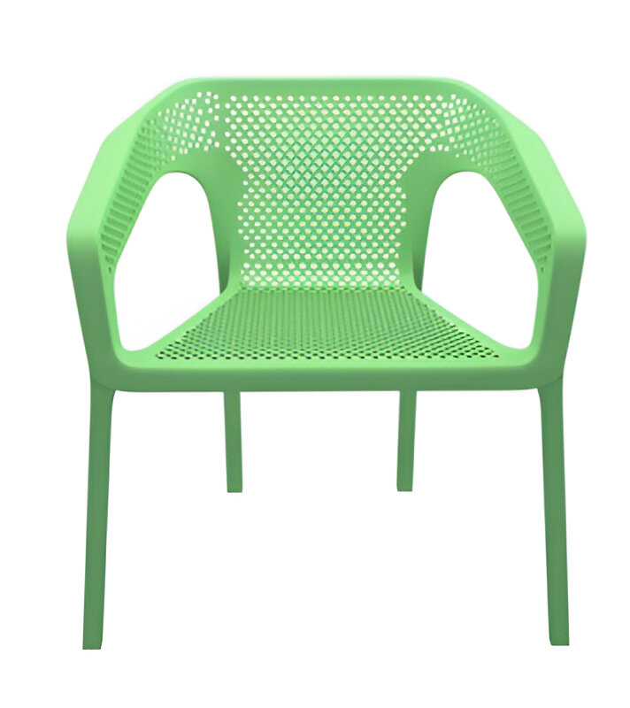Stylee Cafe Arm Chair - Lime Green