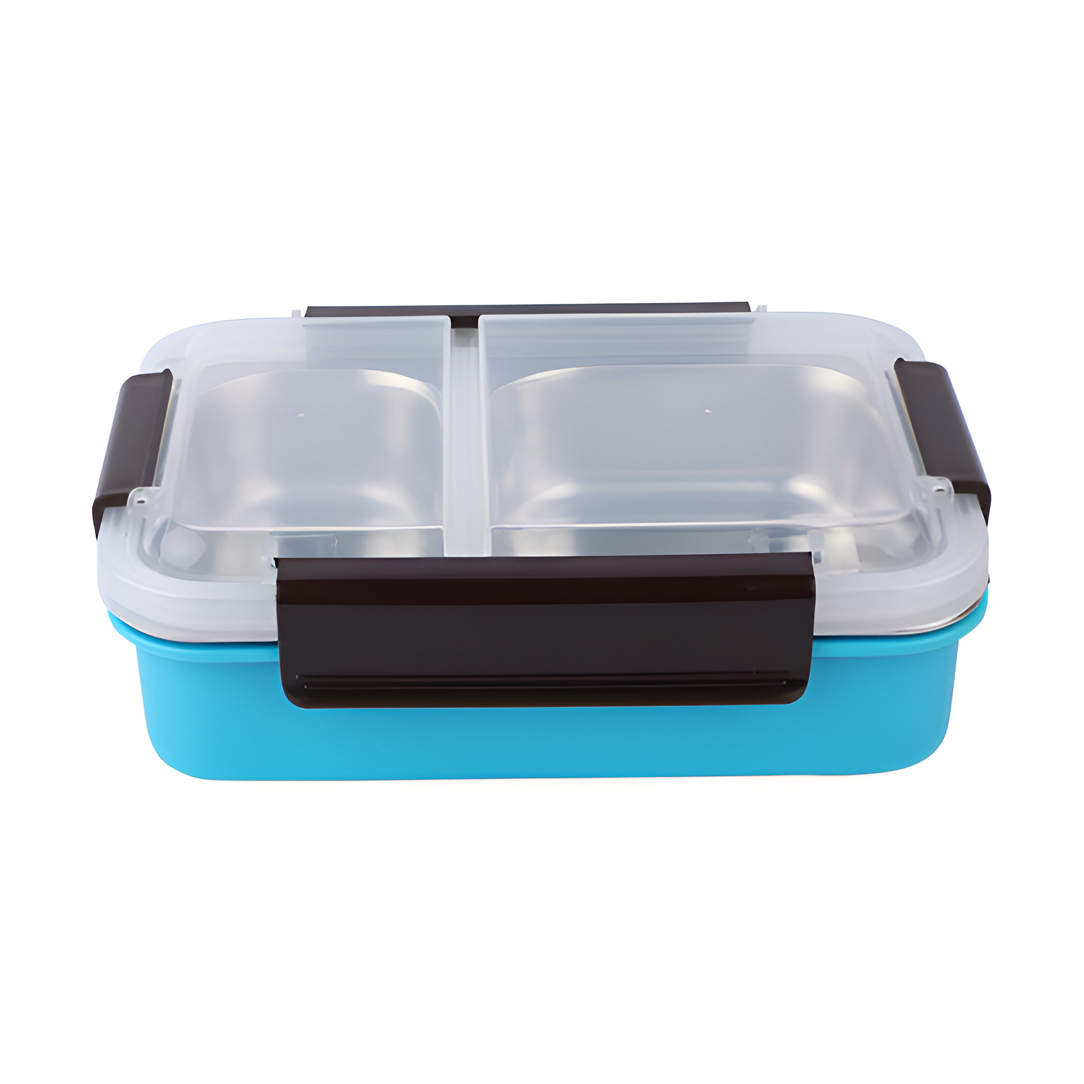 Two Part SS Tiffin Box - Blue