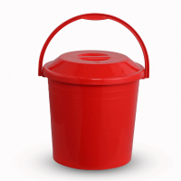 Tulip Bucket 18L With Lid - Red