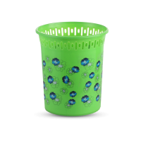 Sunflower Paper Basket - Parrot Green
